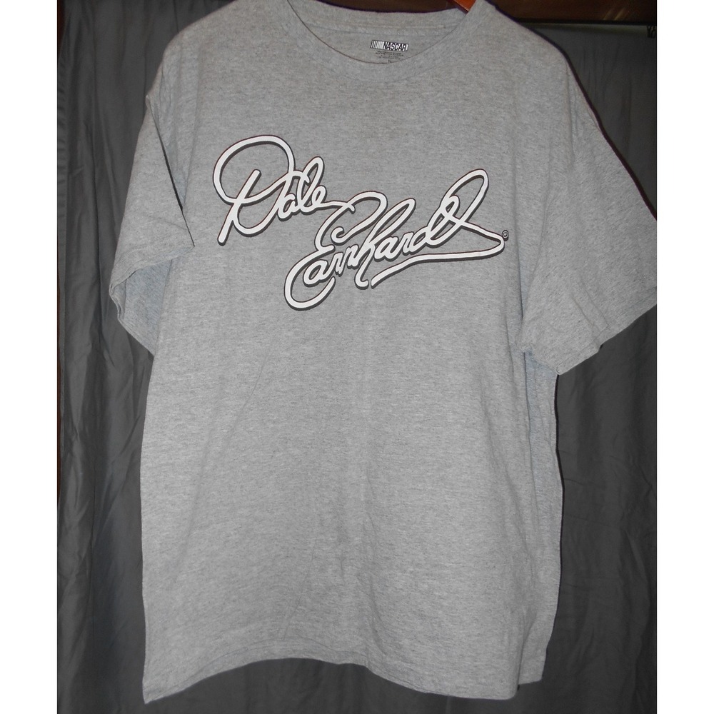 NASCAR Dale Earnhardt  T-shirt #3 Grey Mens XL Extra Large Y2K Gray Racing Car